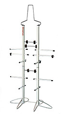 Sports Equipment Dryer Rack: Metal Locker Deluxe Model 